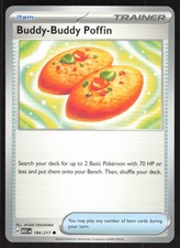 Pokemon Buddy-Buddy Poffin Common 184/217 ME: Ascended Heroes NM