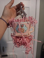 Pink Teacup bird Toy- DISCONTINUED