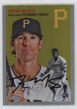 2023 Topps Chrome Platinum Anniversary Refractor Drew Maggi #336 04kw