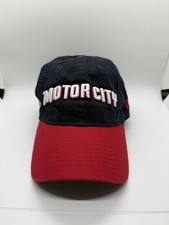 New Era Motor City Detroit Pistons Cap-Adjustable/Unisex/Blue+Red/NBA