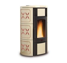 EXTRAFLAME ISIDE IDRO 5.0.16 TERMOSTUFA A PELLET VENTILATA AMETISTA  A+ 1295303