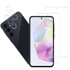 2 2 Pack for Samsung Galaxy A35 5G Screen Protector Camera Lens Glass Film 9H
