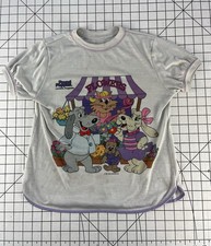 Pound Puppies small vintage 80s t-shirt Tonka Bates-Jama Cartoon Toy Plush