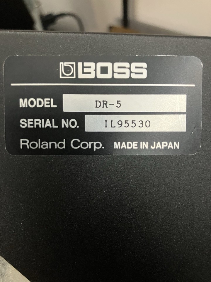 9V Power Supply Adapter For BOSS DR-5 Dr. Rhythm Section Drum Machine (2 Meter UK Plug)
