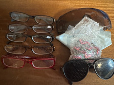 Ladies Reading Glasses 5 Pack Lot Assorted W/2 other lens