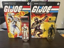 G.I. Joe Retro SNAKE EYES STORM SHADOW 2 Pack Hasbro Pulse Exclusive Unpunched