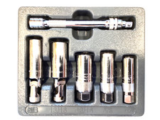 Snap On Usa 6 Piece 38 Drive Essential Spark Plug Socket Set 206esspkplg Nice