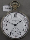 Antique B. W. Raymond Elgin 19J, 18S, Railroad Pocket Watch