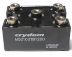CRYDOM M50100TB1200 Diode Rectifier Relay Module 3 Phase BRIDGE NO TERMINAL SCRE