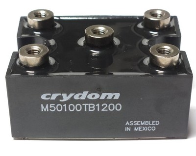CRYDOM M50100TB1200 Diode Rectifier Relay Module 3 Phase BRIDGE NO TERMINAL SCRE