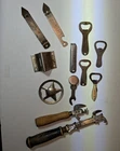 Coca-Cola Vintage Original Advertising Bottle Openers Lot 10 Wall & Handheld