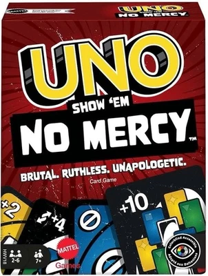 UNO Show Em No Mercy Card Game for Kids-Adults-Family-Parties & Travel Game