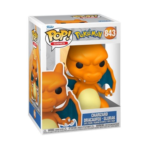 Funko Pop! n. 843 Pokemon - Charizard - Dracaufeu - Glurak NUOVO - Immagine 3