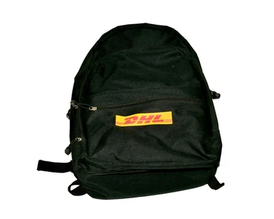 Original DHL Sac à Dos Sac à Dos Noir Expédition Logistique Express Paquet Haute Qualité - Photo 1/2