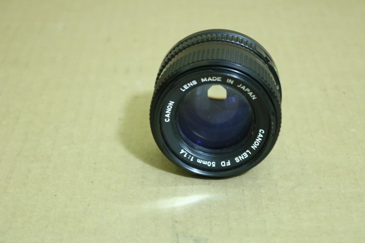 Canon FD 50mm f/1.4 Camera Lenses for sale | eBay