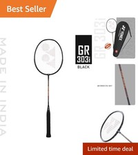 GR 303i Isometric Badminton Racquet - Durable Lightweight for Beginners