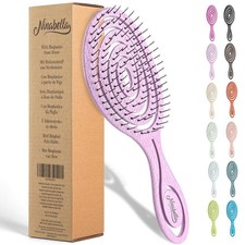 Organic Detangling Hair Brush for Women, Men Children - Does Not Pull on Hair