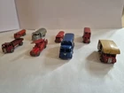 Vintage Lesney Matchbox Early Diecast Trucks Bus Lot 10x Playworn 1950s-60s