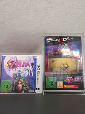 Nintendo New 3DS XL Majora s Mask Edition Gold/Schwarz 3D NFC C-Stick OVP
