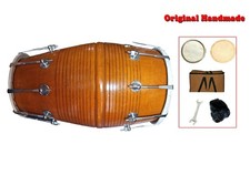 Indian Handmade Mango Wood Lining Dholak | Professional Tunable Nut Bolt Drum
