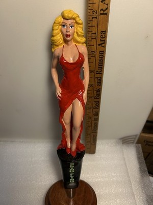 BLUE POINT SPRING FLING BLONDE ALE SEXY BLONDE draft beer tap handle. NEW YORK