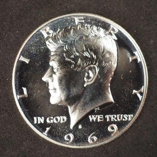 1969*S*   PROOF KENNEDY  SILVER HALF   DOLLAR***NICE !*** FREE SHIPPING! C2310