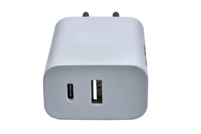 USB Dual Adapter kompatibel mit Archos Core 55s, 3000mA, USB-PD