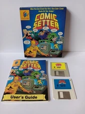 Amiga Comic Setter Computer Software Tested/Works Gold Disk Commodore