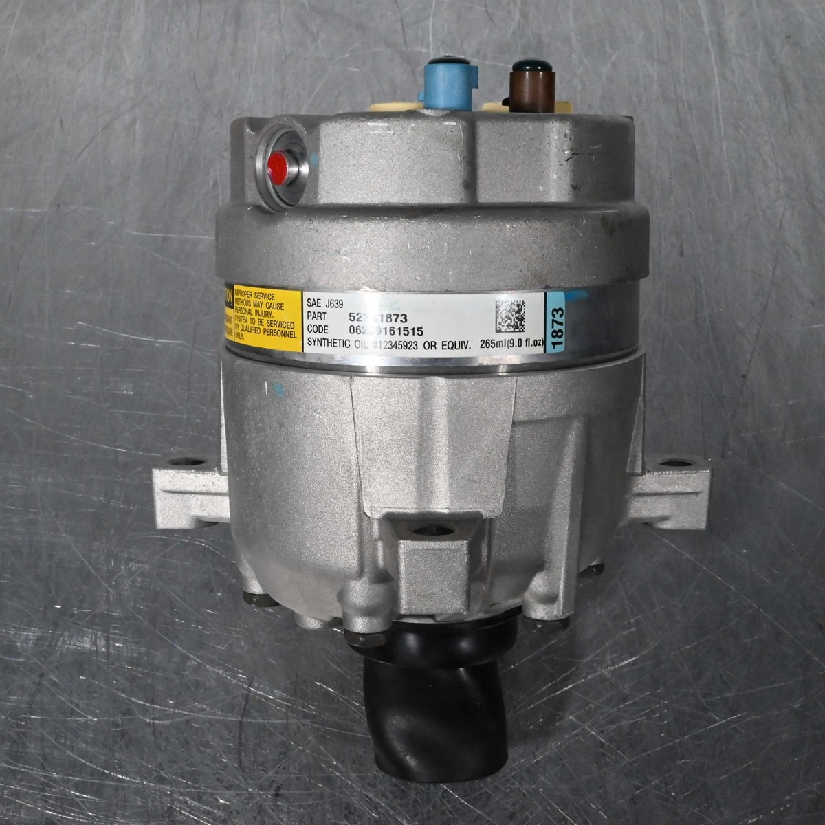 NOB Delphi SAE J639 Refrigeration Compressor P/N 52381873 | eBay