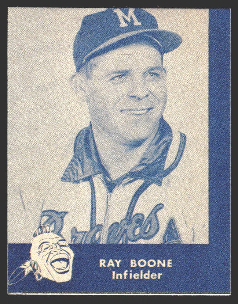 Bob Buhl #NNO 1988 JALFCO 1960 Lake to Lake Dairy Milwaukee Braves Reprints