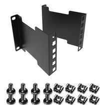 4-Inch Deep 2U Server Rack Depth Extender Recessed Rack Mount Adapter Kit