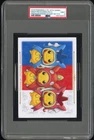 2019 POKEMON CENTER 20TH ANINIV GYARADOS PIKACHU/PRETEND MAGIKARP PIKACHU PSA 9