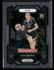 Kate Martin 2024 Panini Prizm Monopoly WNBA #40 RC Rookie
