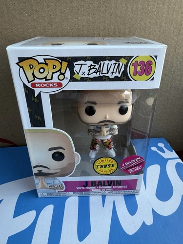 FUNKO POP! Rocks J Balvin CHASE (Green Hair) LIMITED EDITION #136