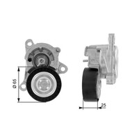 Gates T38320 Riemenspanner, Keilrippenriemen FüR CitroËN Peugeot