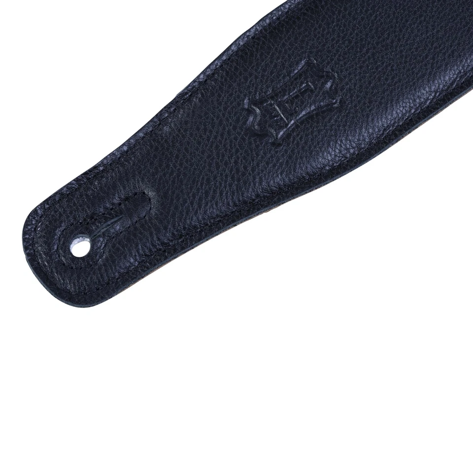 Correa de guitarra de cuero extra larga y acolchada Levy's Leathers 2.5 Foto 3 de 4