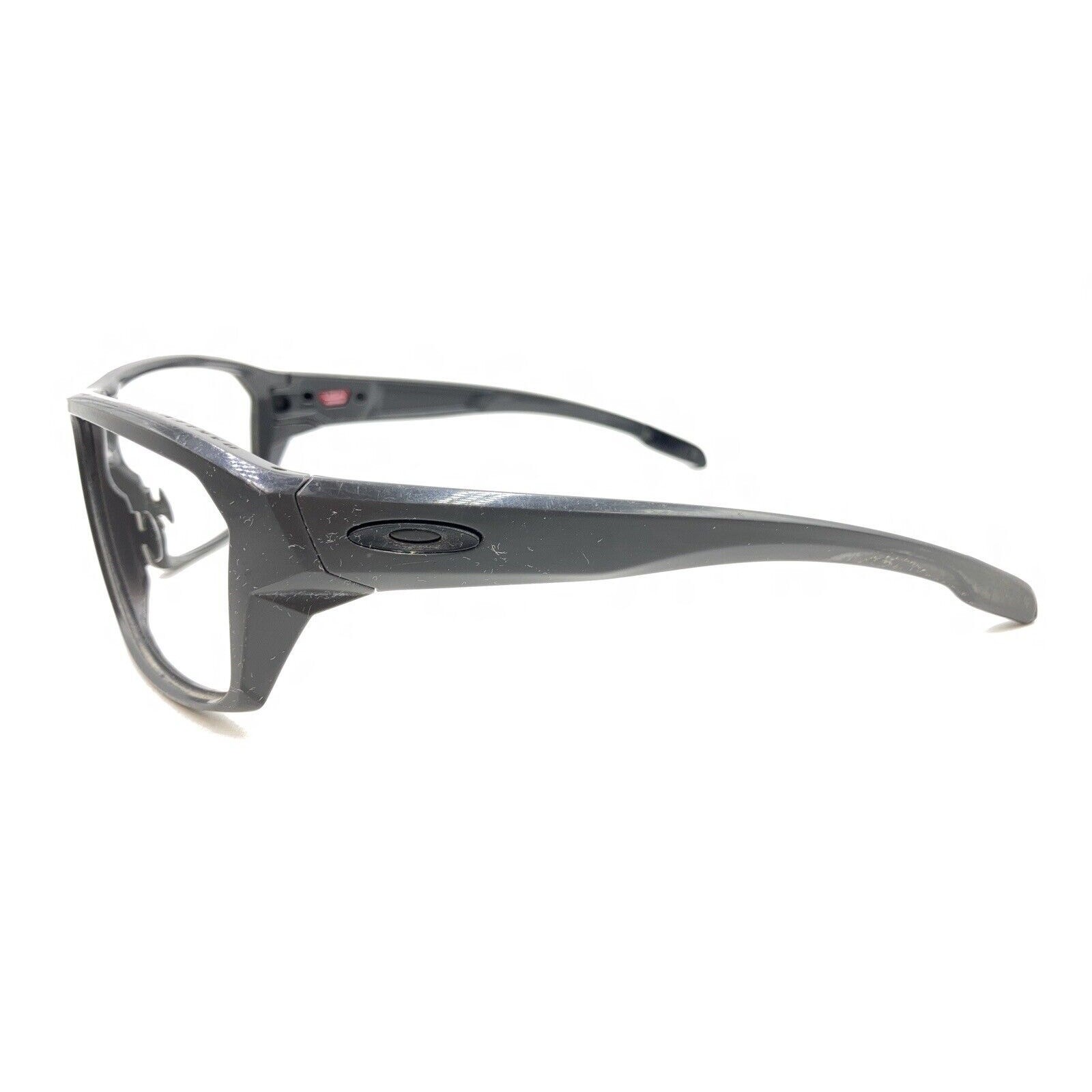 Oakley Split Shot Matte Gray Wrap Sunglasses Fram… - image 7