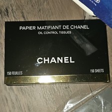 CHANEL Oil Control Blotting Paper Sheets for Face, Non-Powdered, 150 Sheets