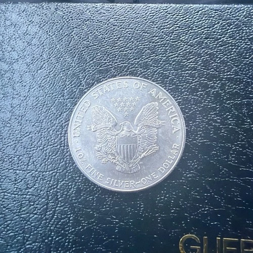 1oz Fine Silver Coin 999 Silver 1 Dollar Liberty 1993