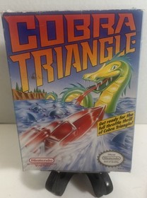 Cobra Triangle NES Complete w/ Box & Manual &ndash; Authentic Nintendo Game Tested