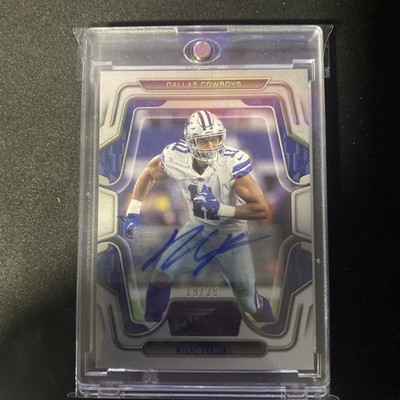 2022 Panini Playbook #91 Micah Parsons Auto Autograph Dallas Cowboys  19/25