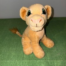 Disney Plush Lion Cub - Light Brown and Cream