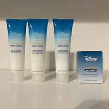 Disney Resorts H2O+. Set Of 3 Sea Salt Body Lotions, And 1  Sea Salt Bath Soap