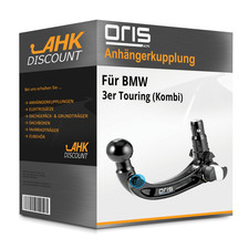 Für BMW 3er Touring (Kombi) 07.2019-jetzt ORIS Anhängerkupplung abnehmbar NEU