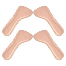 2 Pairs Durable PU High Heel Pads Ultrathin Adhesive Insoles for Sandals Shoes