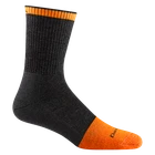 DARN TOUGH 2007 Graphite Men's Steely Micro Crew Midweight Work Sock Steel Toe
