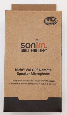 Sonim Klein VALOR Remote Speaker Microphone for XP5s & XP8 Handsets