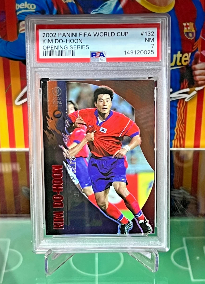 2002 Panini FIFA World Cup Opening Series Soccer Trading Cards for