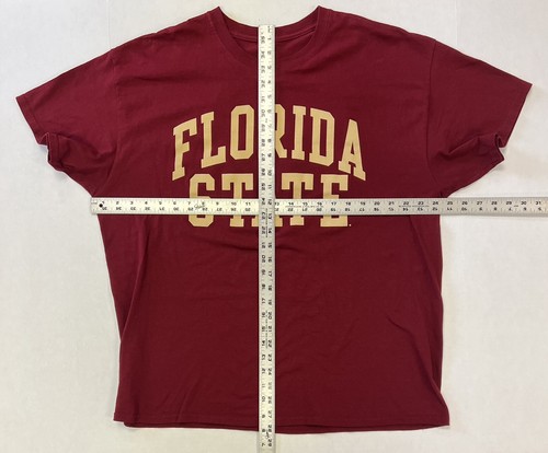 Florida State Seminoles Fanatics T Shirt Mens Extra Large XL Red - Picture 2 of 5