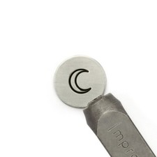 Moon Design Signature Metal Stamp, 9.5mm- Space Celestial Steel Punch
